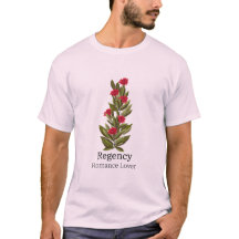 Design floral vermelho com Regency Romance Lover
