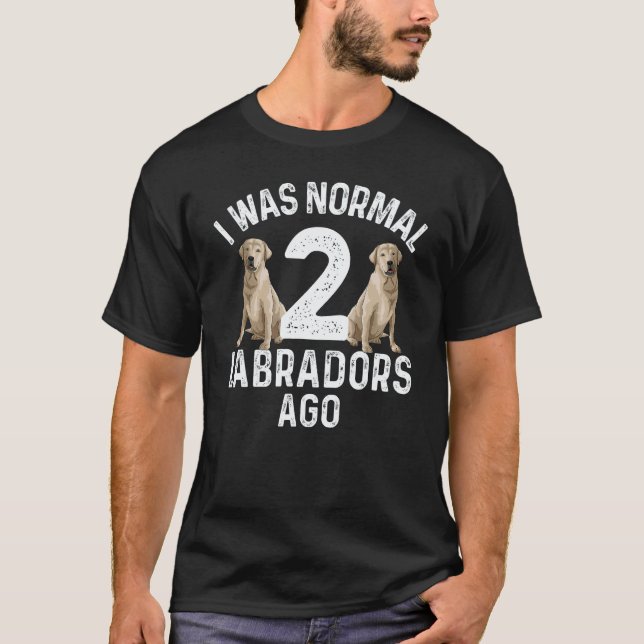 Camiseta Design Fofo de Labrador Para Homens Mulheres Labra (Frente)