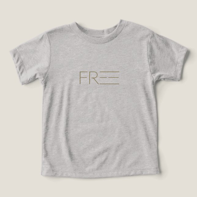 Camiseta design fofo grátis (Design frontal)