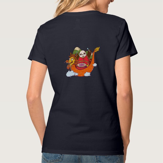 Camiseta Design Fofo Panda (Verso)