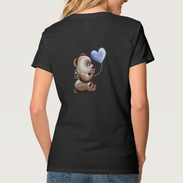 Camiseta Design Fofo Panda (Verso)