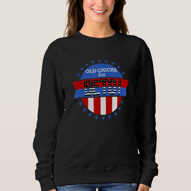 Camiseta Design For Beto Old chicks For Beto People Democra (Frente)