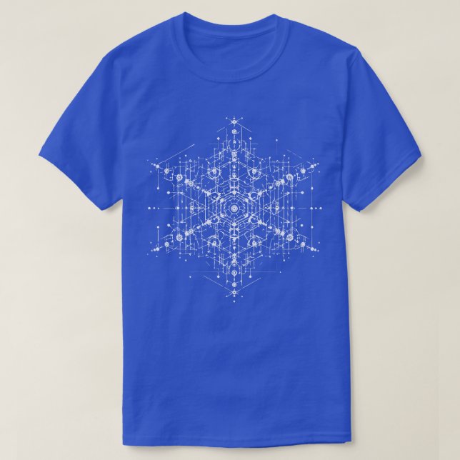 Camiseta design fractal (Frente do Design)
