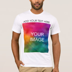 Camiseta Design frontal personalizado Adicionar sua imagem