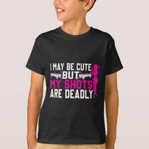 Camiseta Design Funny Billiards Para Mulheres Jogador De Pi
