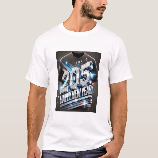 Camiseta design Futurística 3D 2025 (Frente)