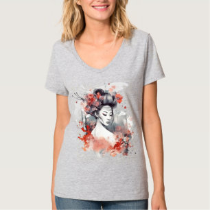 Camiseta Design Geisha