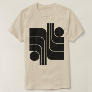 Camiseta Design geométrica minimalista