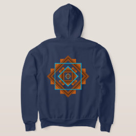Camiseta Design Geométrico dos Picos do Sudoeste da Montanh