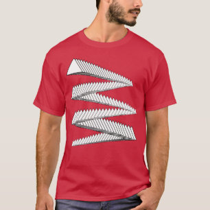 Camiseta Design geométrico dos triângulos