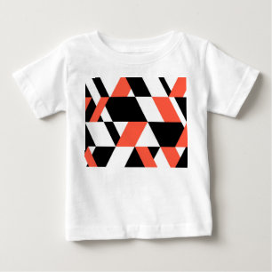 Camiseta Design geométrico urbano moderno, trendy, preto e