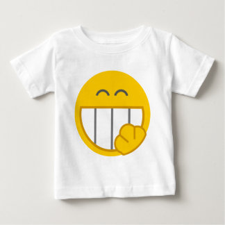 Camiseta Design Giggling da cara