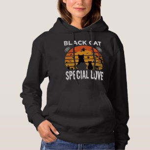 Camiseta Design Gótico de Amor Especial de Gato Preto no Ha