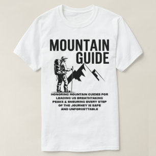Camiseta Design Gráfico de Aventura de Caminhada com Guia d
