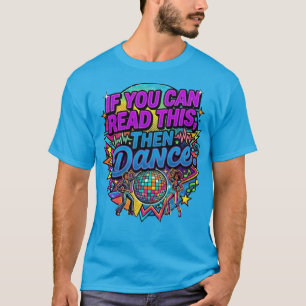 Camiseta Design Gráfico de Festa de Dança com Bola de Disco