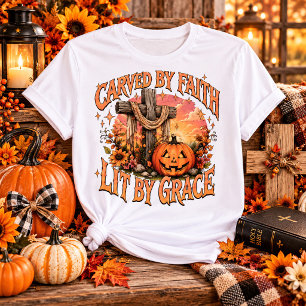 Camiseta Design Gráfico de Halloween Cristão
