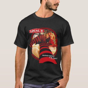 Camiseta Design Gráfico de Música Rock Retrô