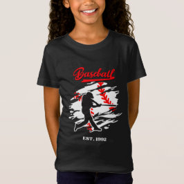 Camiseta Design Gráfico de Silhueta de Beisebol – EST. 1992