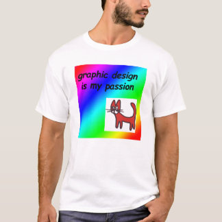 Camiseta design gráfico é minha paixão