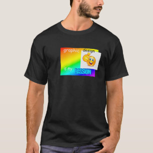 Camiseta Design gráfico é minha paixão Designers Memoriai
