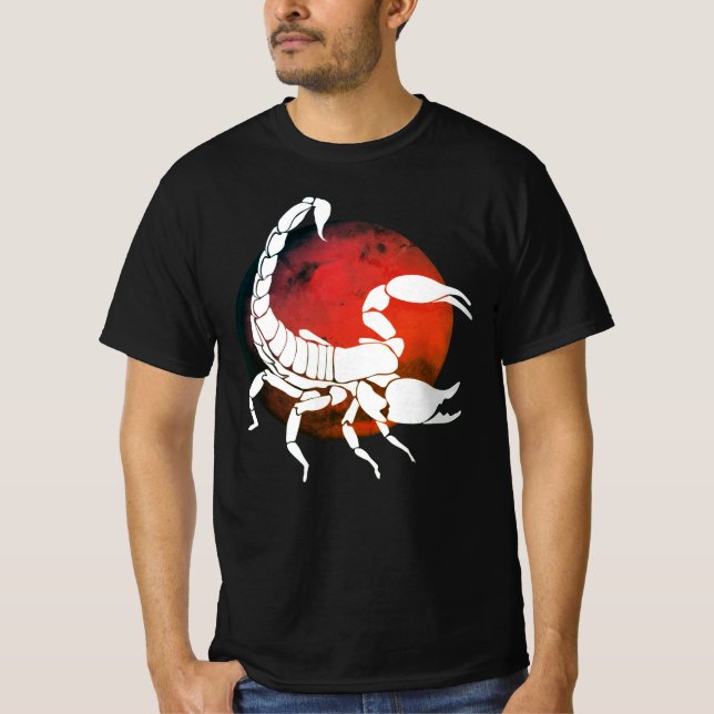 Camiseta Design gráfico | Escorpião Silhouette (Frente)