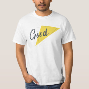 Camiseta Design gráfico moderno, vibrante e ousado do Bom