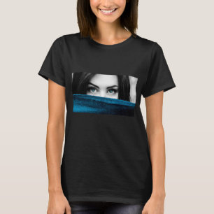 Camiseta Design Gráfico Novelty Lindos Olhos Azuis
