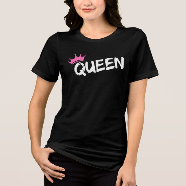 Camiseta Design Gráfico Rainha (Frente)