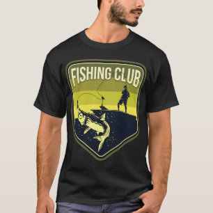Camiseta Design Gráfico Retro de Jesus Pescando