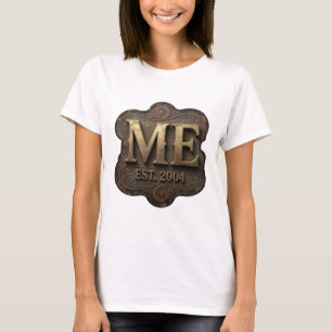 Camiseta Design Gráfico Sharp Gold ME EST 2004