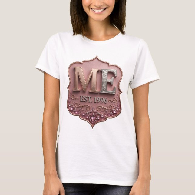 Camiseta Design Gráfico Snappy Silver ME EST 1996 (Frente)