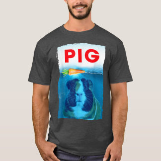 Camiseta Design Guiné Porcos Vintag Filmes Ama Artes Animai