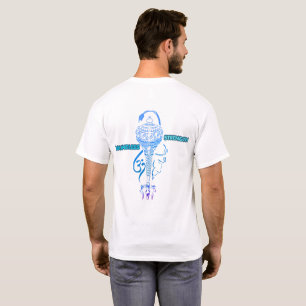Camiseta Design Hanuman de Força Ilimitada Hindu Espiritu