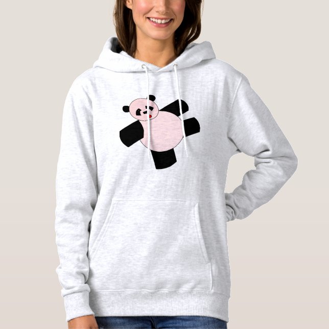 Camiseta Design Hoodie, ilustração de Panda (Frente)
