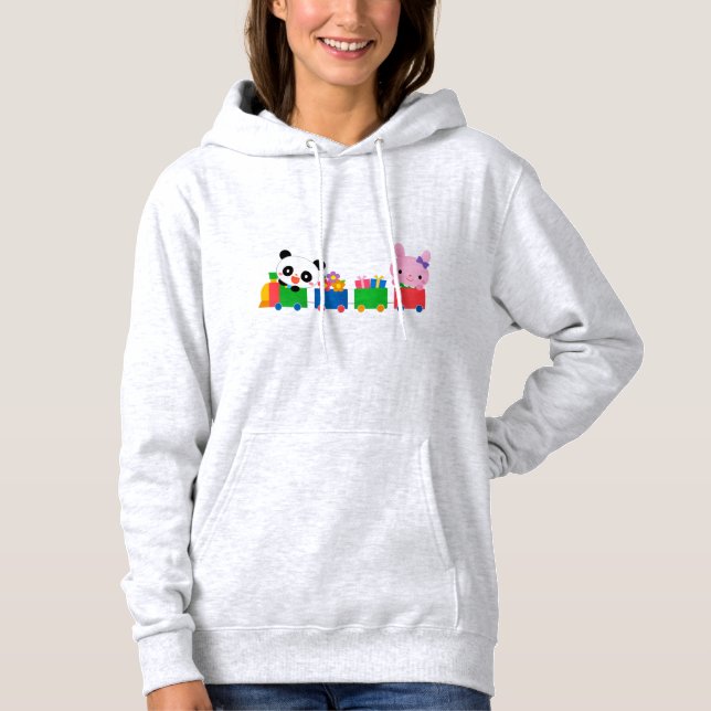 Camiseta Design Hoodie, ilustração de Panda (Frente)