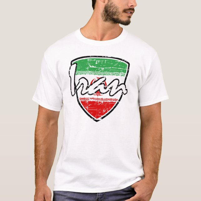 Camiseta Design iraniano do protetor (Frente)