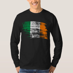 Camiseta Design irlandês legal da bandeira