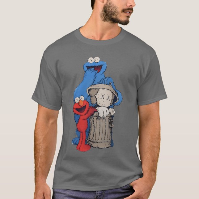 Camiseta Design Kaws 10 menina (Frente)