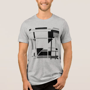 Camiseta Design Labyrinth, inspirada no MCM preto, cinza,