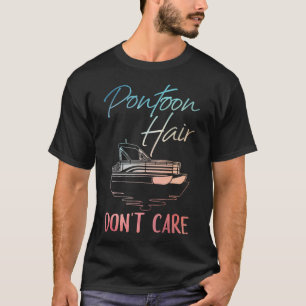 Camiseta Design Legal de Barco Pontão para Homens e Mulhere