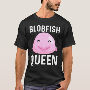 Camiseta Design Legal de Blobfish Para Mulheres Mãe Pescado