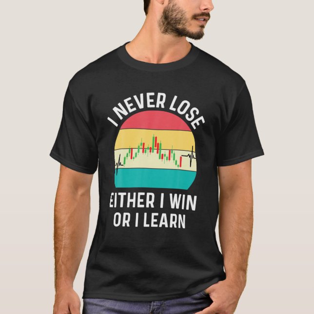 Camiseta Design legal De Negociação De Ações Para Homens -  (Frente)
