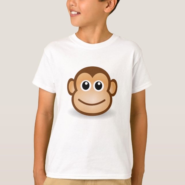 Camiseta Design legal do macaco (Frente)