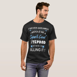 Camiseta Design legal super orgulhoso do pai da etapa