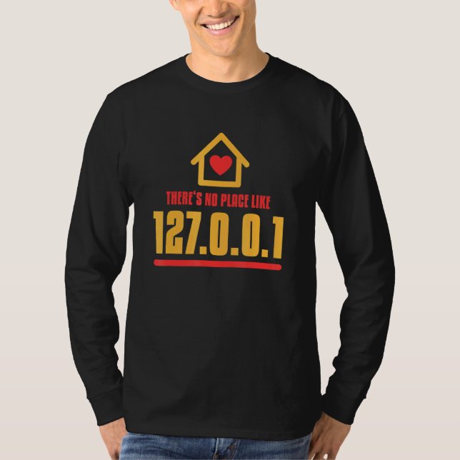 Camiseta Design Localhost para Engenheiros de computador 12 (Frente)