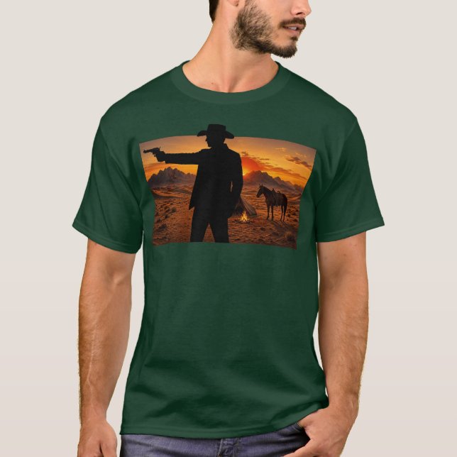 Camiseta Design Luz Final, Primeiro Tiro (Frente)