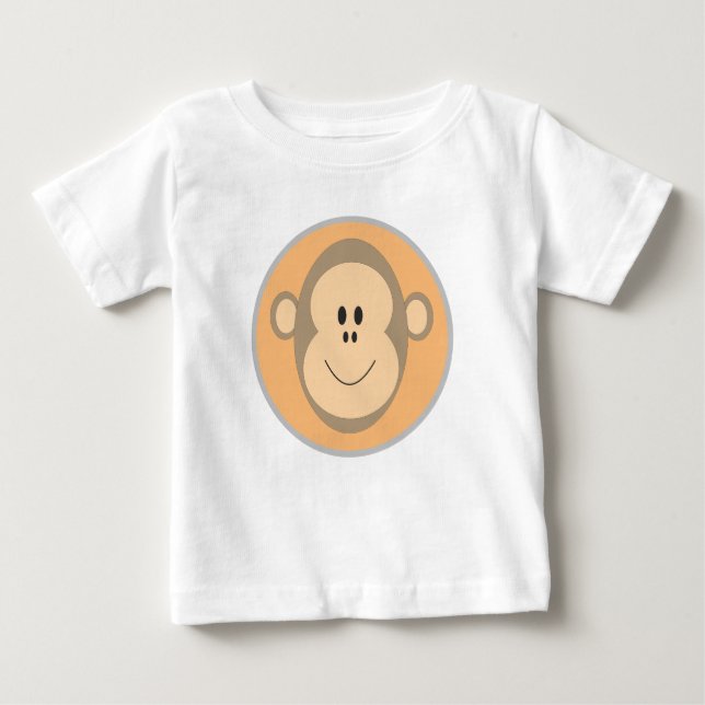 Camiseta Design macaco (Frente)