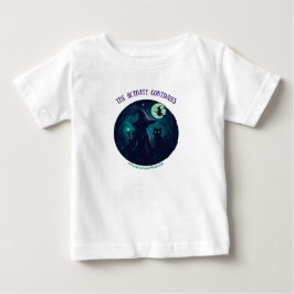 Camiseta design mágico em roupas leves para crianças