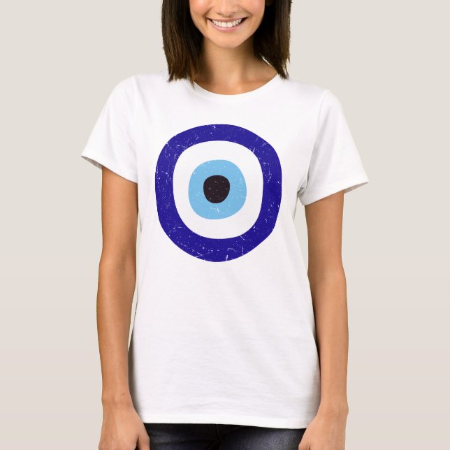 Camiseta Design Mau de grécia visual desolado branco femini (Frente)
