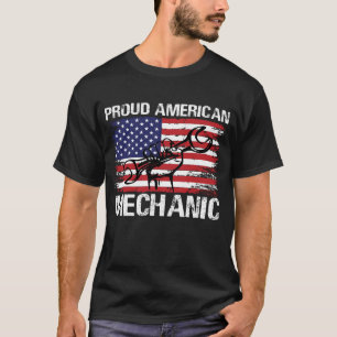 Camiseta Design Mecânico Americano Ortoso